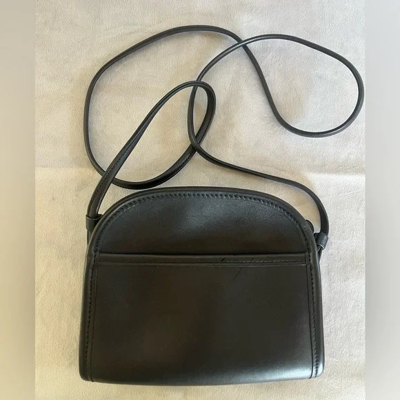 Coach Black Leather Crossbody Bag - Picture 2 of 8